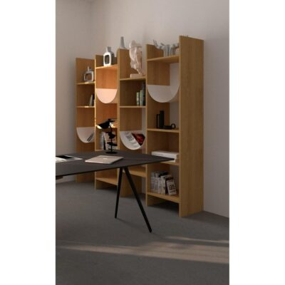 Стеллаж с металлическими деталями Native DEVI HOME