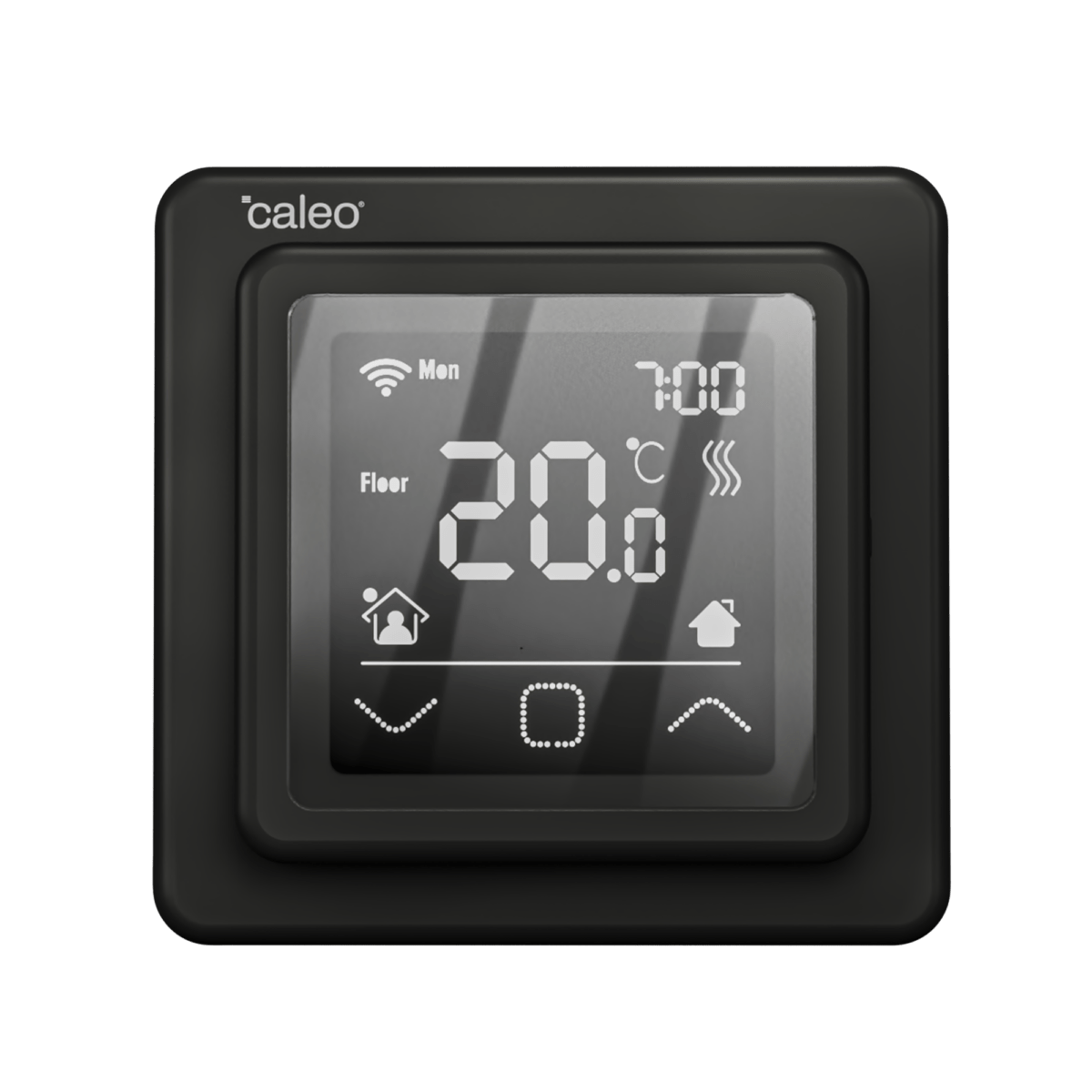 Терморегулятор CALEO С927 Wi-Fi Black встраиваемый Терморегулятор CALEO С927 Wi-Fi Black встраиваемый