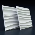 Гипсовая 3D панель Волна двойная Gesso 3D
