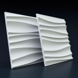 Гипсовая 3D панель Волна двойная Gesso 3D