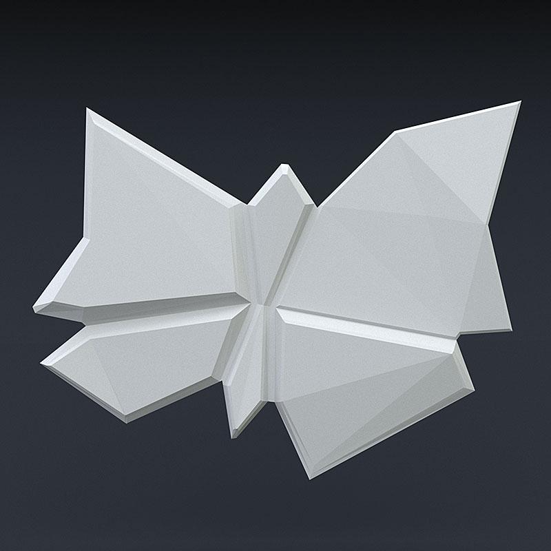Гипсовая панель Бабочка Gesso 3D Гипсовая панель Бабочка Gesso 3D