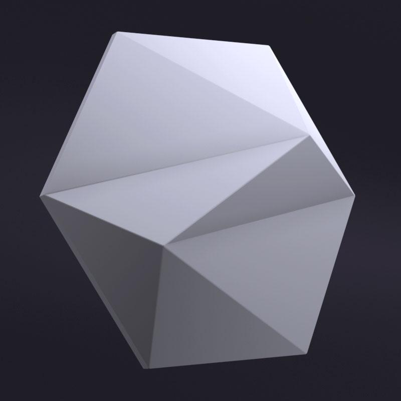 Гипсовая 3D панель Шифт Gesso 3D Гипсовая 3D панель Шифт Gesso 3D