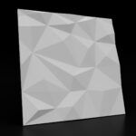 Гипсовая 3D панель Оригами Gesso 3D