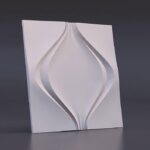 Гипсовая 3D панель Мягкий ромб Gesso 3D