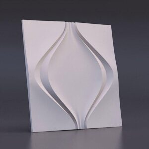 Гипсовая 3D панель Мягкий ромб Gesso 3D