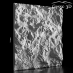 Гипсовая панель Island-1 Gesso 3D