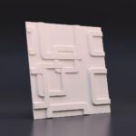 Гипсовая 3D панель Окна Gesso 3D