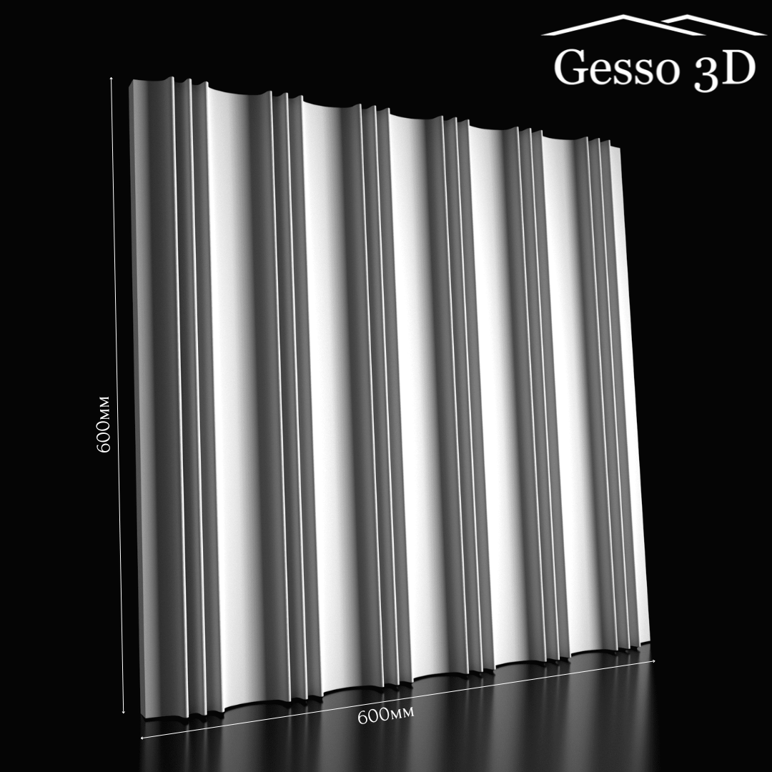 Гипсовая панель Velvet Gesso 3D Гипсовая панель Velvet Gesso 3D