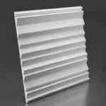 Гипсовая 3D панель Параллели Gesso 3D