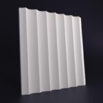 Гипсовая 3D панель Волна продольная мелкая Gesso 3D