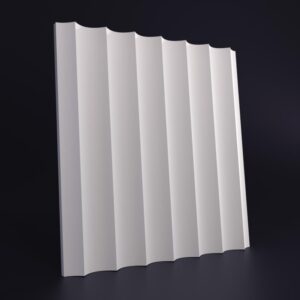 Гипсовая 3D панель Волна продольная мелкая Gesso 3D