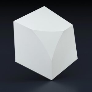 Гипсовая панель Шестигранник выпуклый Gesso 3D