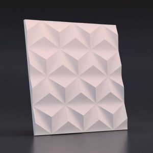 Гипсовая 3D панель Гексакуб Gesso 3D