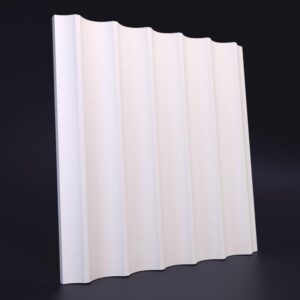 Гипсовая 3D панель Рейка вогнутая Gesso 3D