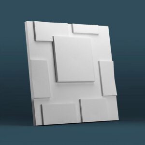 Гипсовая 3D панель Квадрат Gesso 3D