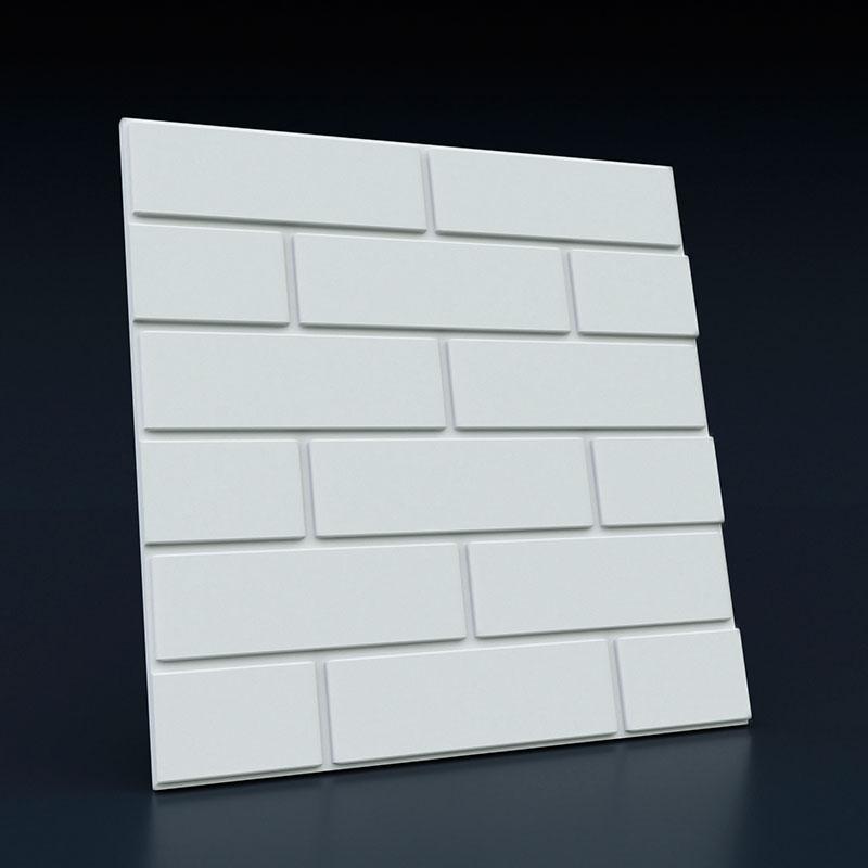 Гипсовая 3D панель Кирпич плоский Gesso 3D Гипсовая 3D панель Кирпич плоский Gesso 3D