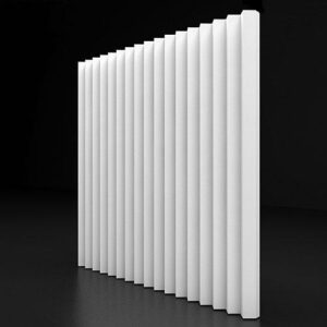 Гипсовая 3D панель Zigzag Gesso 3D
