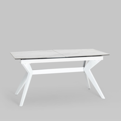 Стол обеденный Аркада раскладной 160-210*90 керамика светлая УТ000034991 Stool Group