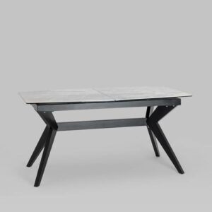 Стол обеденный Аркада раскладной 160-210*90 керамика темная УТ000034992 Stool Group
