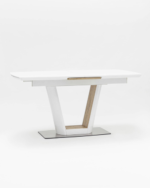 Стол обеденный Атланта раскладной 160-200*90 глянцевый белый УТ000002660 Stool Group