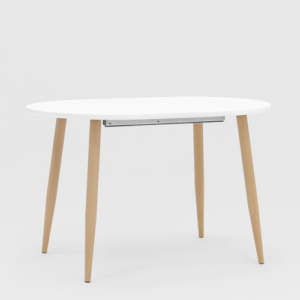 Стол обеденный Берген раскладной 120-180*80 белый УТ000003493 Stool Group