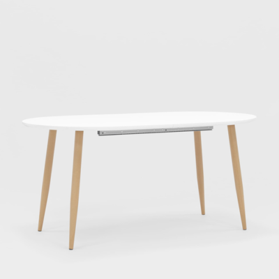 Стол обеденный Берген раскладной 160-190-220*90 белый УТ000003492 Stool Group