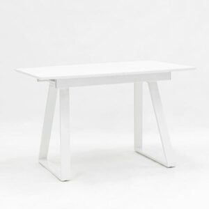 Стол обеденный Детройт раскладной 120-160*80 белый УТ000002653 Stool Group