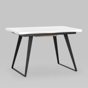 Стол обеденный Йорк раскладной 120-160*80 белый УТ000017316 Stool Group