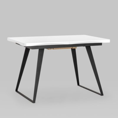 Стол обеденный Йорк раскладной 120-160*80 белый УТ000017316 Stool Group