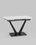 Стол обеденный Клео раскладной 120-180*80 керамика светлая УТ000034952 Stool Group