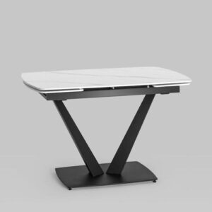 Стол обеденный Клео раскладной 120-180*80 керамика светлая УТ000034952 Stool Group