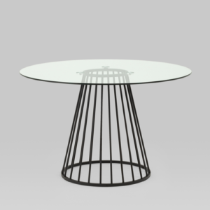 Стол обеденный Ливерпуль 120*120 стекло УТ000038550 Stool Group