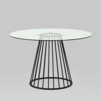 Стол обеденный Ливерпуль 120*120 стекло УТ000038550 Stool Group