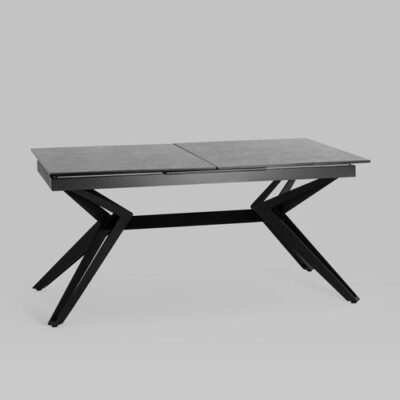 Стол обеденный Олимпия раскладной 160-210*90 керамика темная УТ000034893 Stool Group