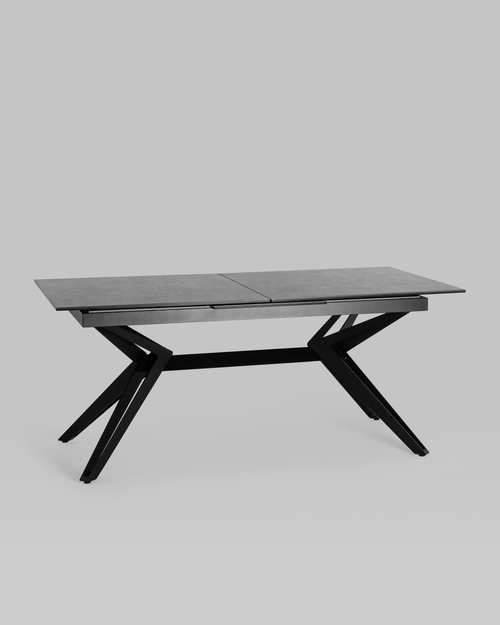 Стол обеденный Олимпия раскладной 180-230*90 керамика темная УТ000034948 Stool Group Стол обеденный Олимпия раскладной 180-230*90 керамика темная УТ000034948 Stool Group