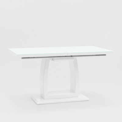 Стол обеденный Орлеан раскладной 140-170*80 глянцевый белый УТ000003495 Stool Group
