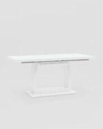 Стол обеденный Орлеан раскладной 160-215*90 глянцевый белый УТ000003494 Stool Group