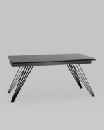 Стол обеденный Пандора раскладной 160-240*90 керамика темная УТ000034891 Stool Group