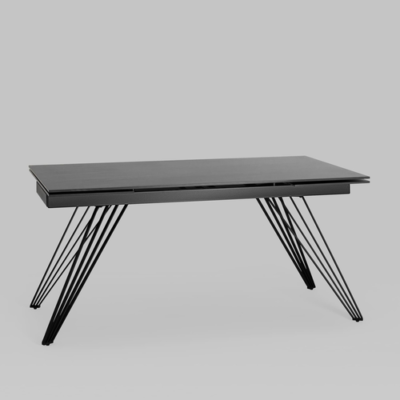 Стол обеденный Пандора раскладной 160-240*90 керамика темная УТ000034891 Stool Group