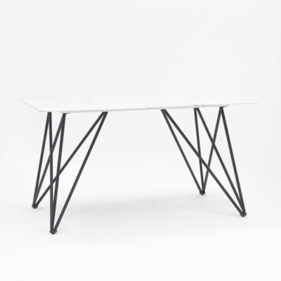 Стол обеденный Сакраменто 140*90 белый стеклянный УТ000002669 Stool Group