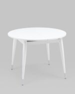 Стол обеденный Сидней раскладной 100-130 белый матовый УТ000036198 Stool Group