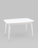 Стол обеденный Сидней раскладной 120-160*80 белый матовый УТ000036207 Stool Group