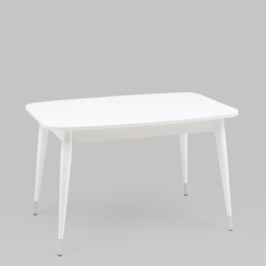 Стол обеденный Сидней раскладной 120-160*80 белый матовый УТ000036207 Stool Group