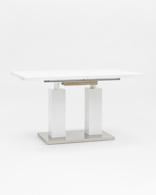 Стол обеденный Сиэтл раскладной 140-180*90 глянцевый белый УТ000002658 Stool Group Стол обеденный Сиэтл раскладной 140-180*90 глянцевый белый УТ000002658 Stool Group