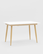 Стол обеденный Стокгольм раскладной 120-160*80 белый УТ000003491 Stool Group