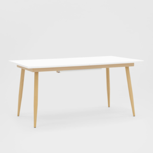 Стол обеденный Стокгольм раскладной 160-220*90 белый УТ000003490 Stool Group