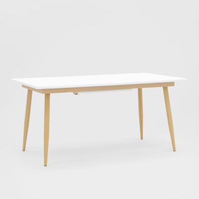 Стол обеденный Стокгольм раскладной 160-220*90 белый УТ000003490 Stool Group