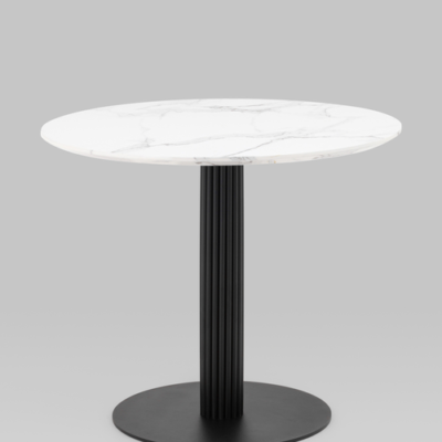 Стол обеденный Stem D90 мрамор УТ000038270 Stool Group