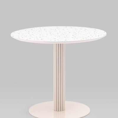 Стол обеденный Stem D90 терраццо УТ000038269 Stool Group
