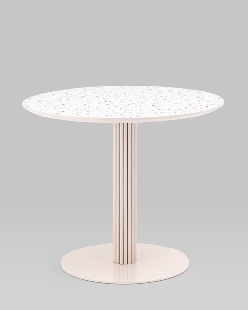 Стол обеденный Stem D90 терраццо УТ000038269 Stool Group Стол обеденный Stem D90 терраццо УТ000038269 Stool Group
